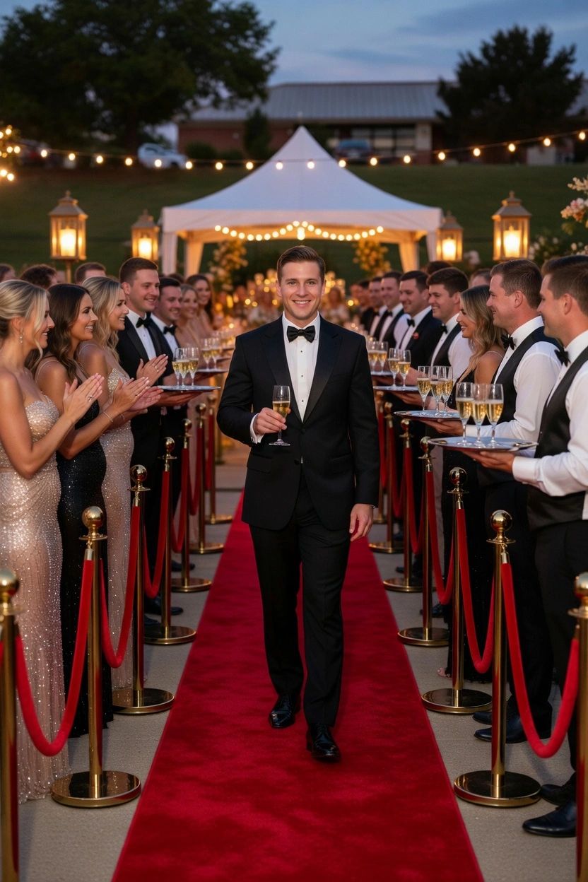 Red Carpet Marquee rental gallery photo 7